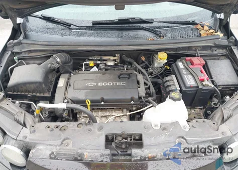 2013 Chevrolet Sonic Lt Auto from USA, damaged, VIN 1G1JC6SH9D4205602